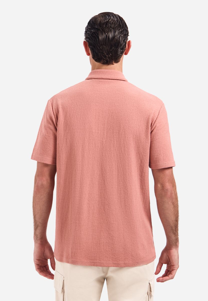 Polo Short Sleeve Zipper