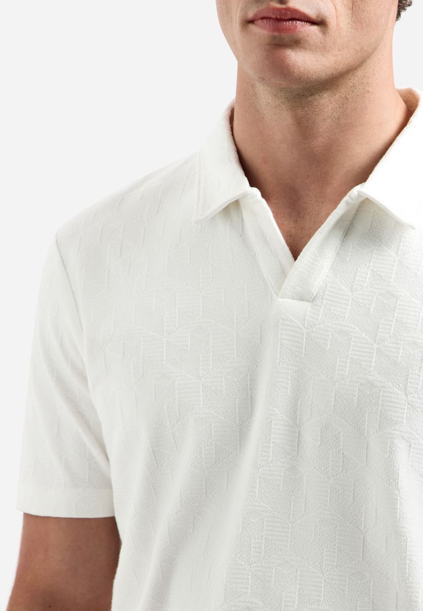 Polo Short Sleeve Jacquard