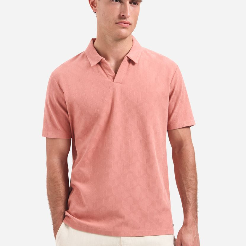 Polo Short Sleeve Jacquard
