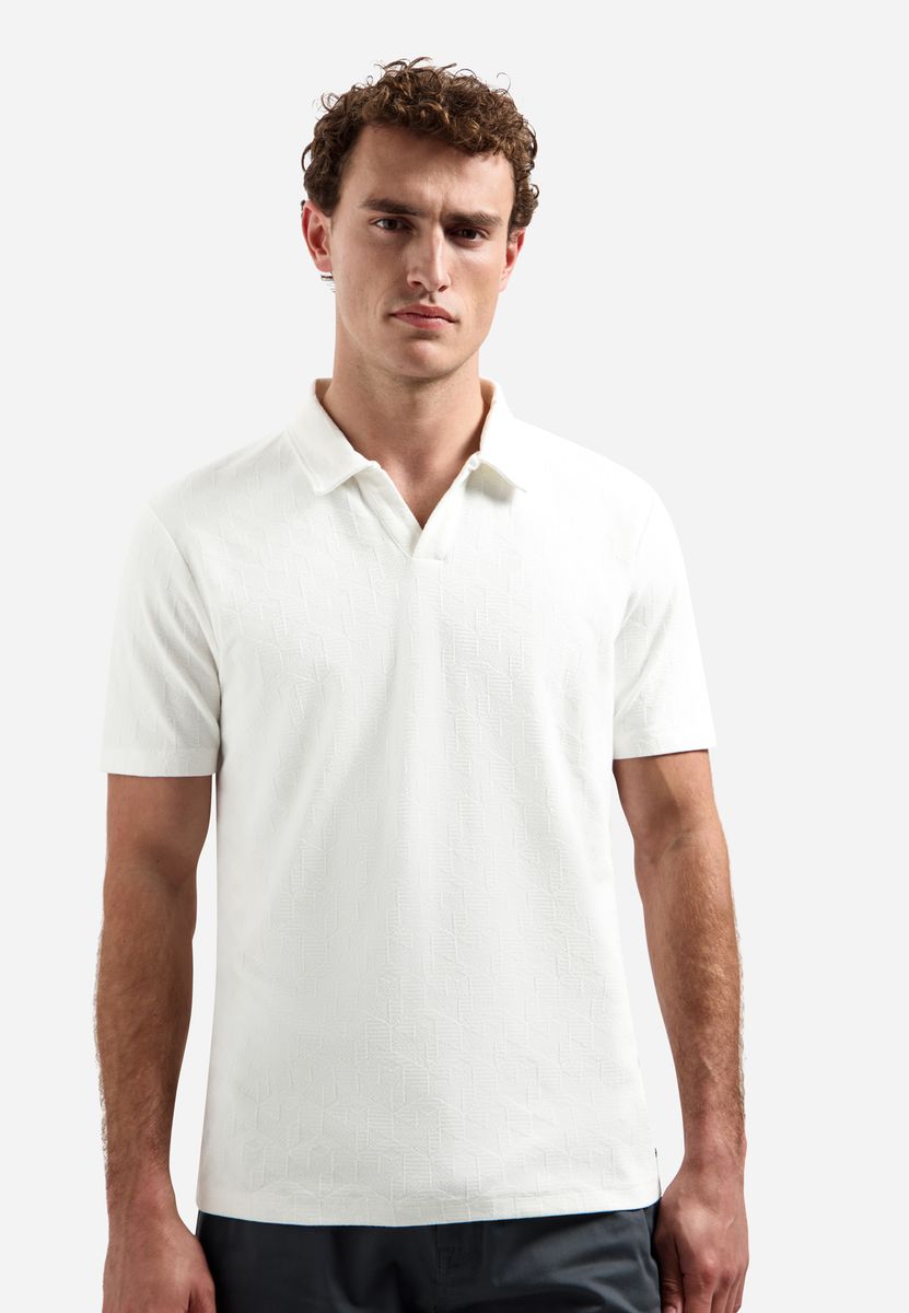 Polo Short Sleeve Jacquard