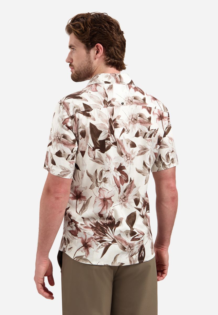 Shirt Short Sleeve Allover Printed