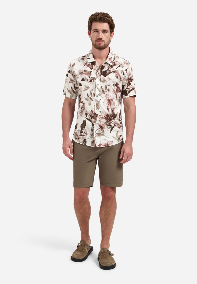 Shirt Short Sleeve Allover Printed