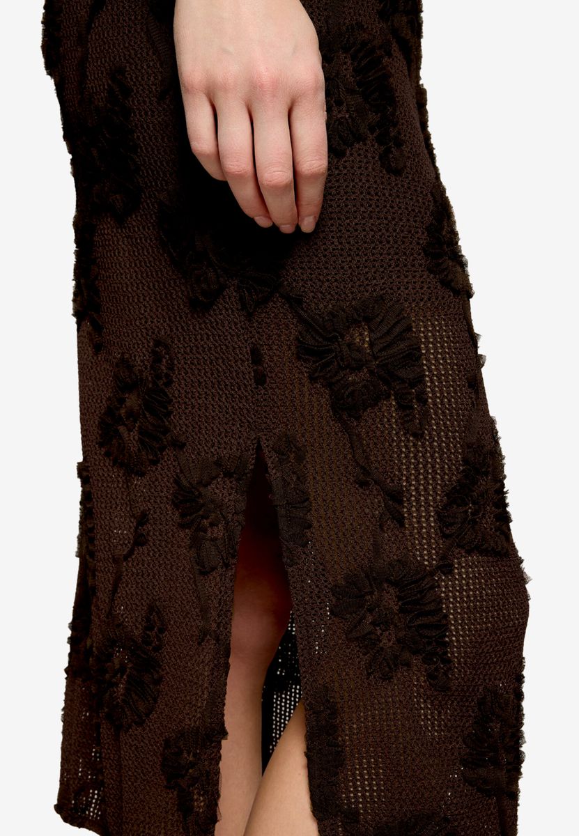Strickrock Midi mit Gummibund