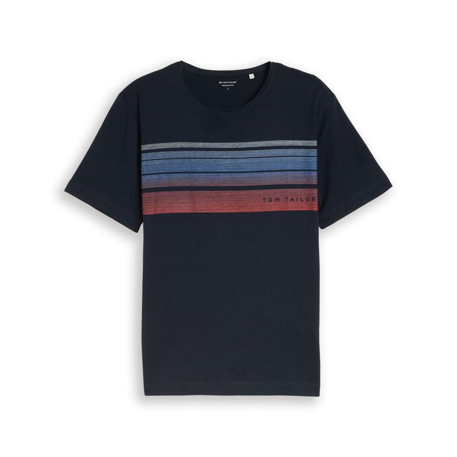 T-Shirt mit Print auf der Brust