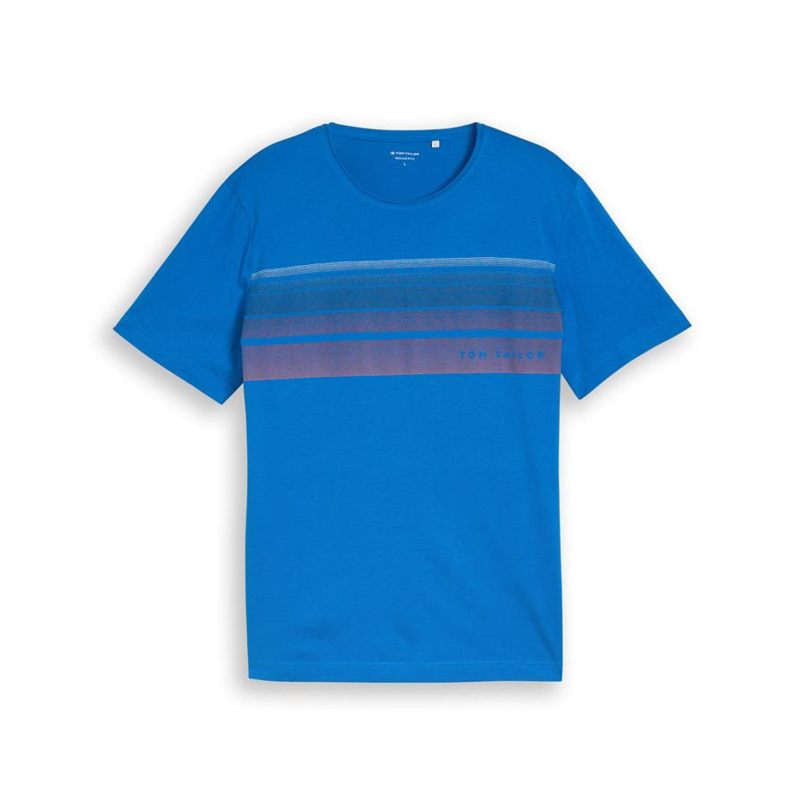 T-Shirt mit Print auf der Brust