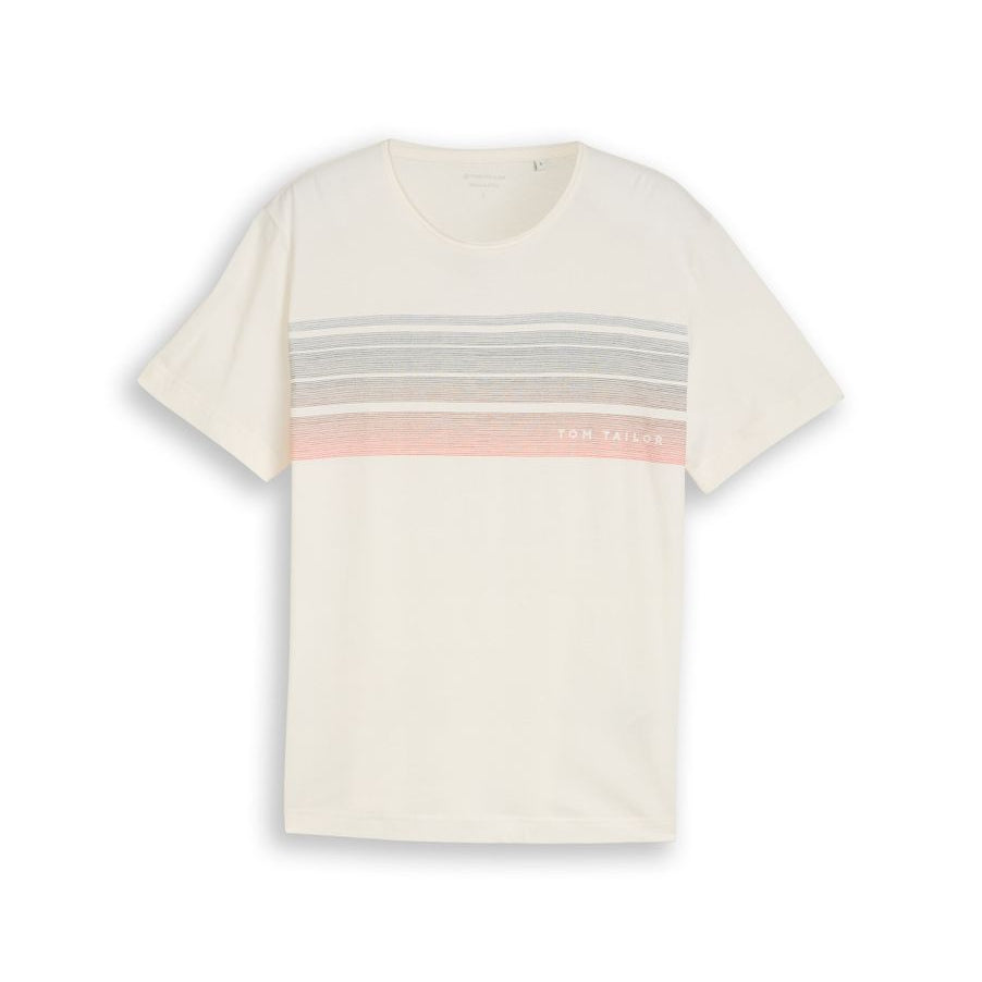 T-Shirt mit Print auf der Brust