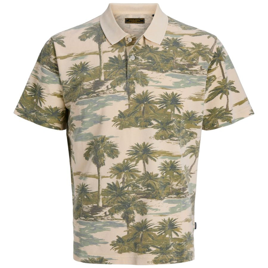 JPRBLUHAWAII AOP SS POLO