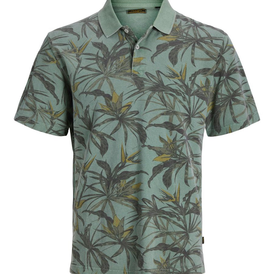 JPRBLUHAWAII AOP SS POLO