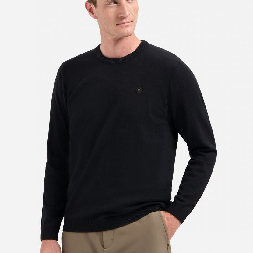 Pullover Crewneck 2 Coloured Melang