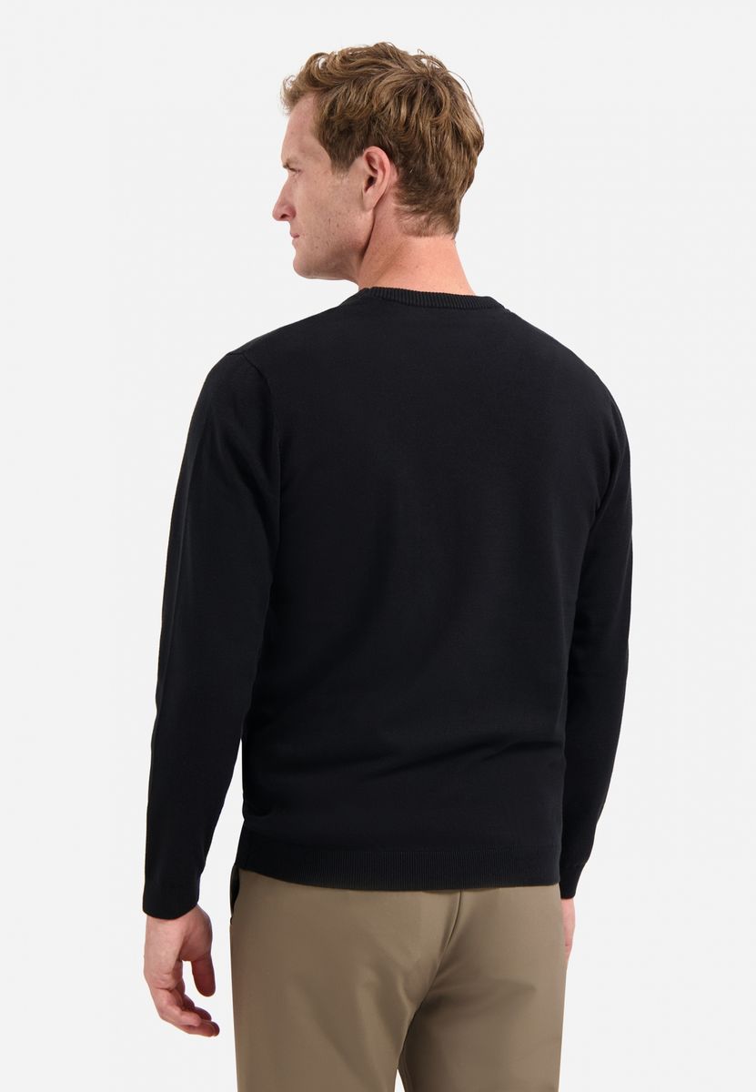 Pullover Crewneck 2 Coloured Melang