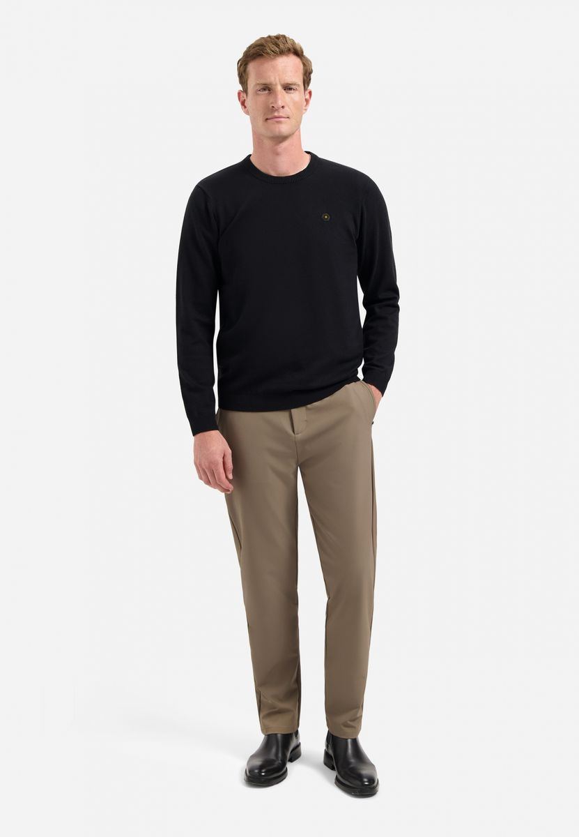 Pullover Crewneck 2 Coloured Melang