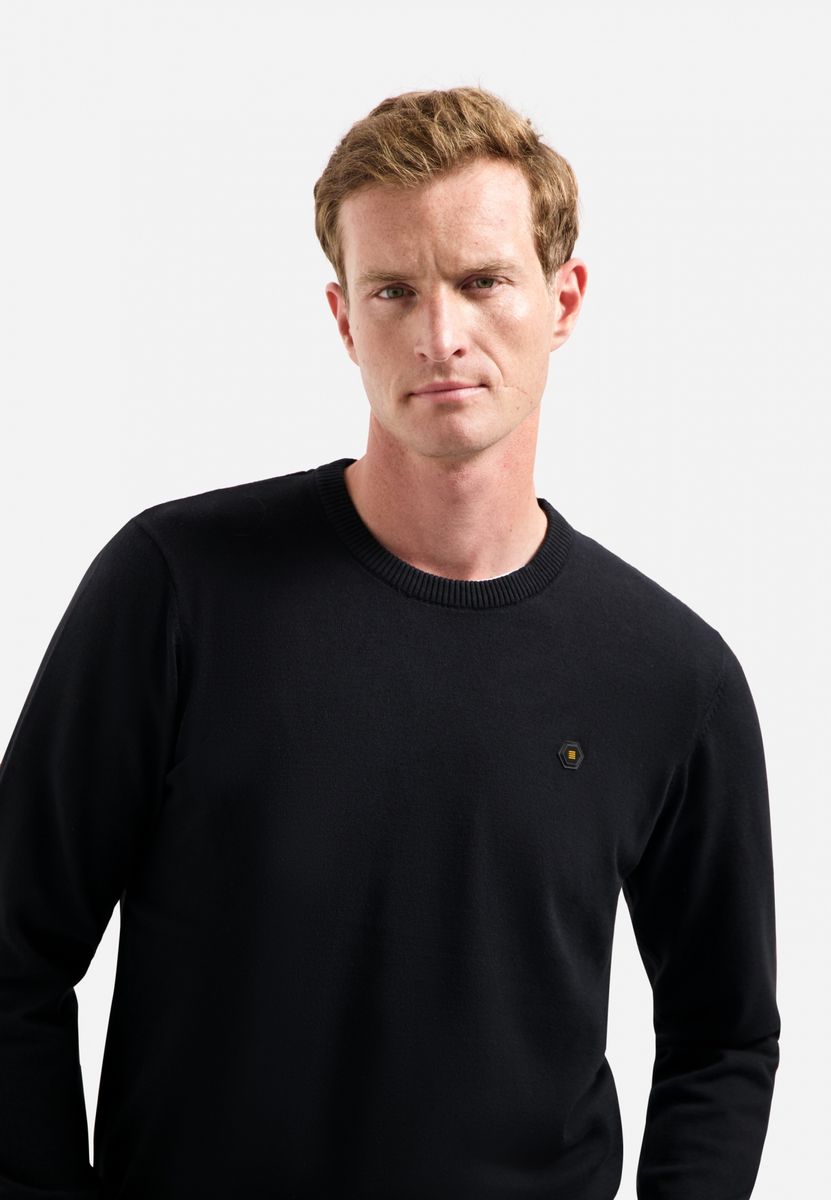 Pullover Crewneck 2 Coloured Melang