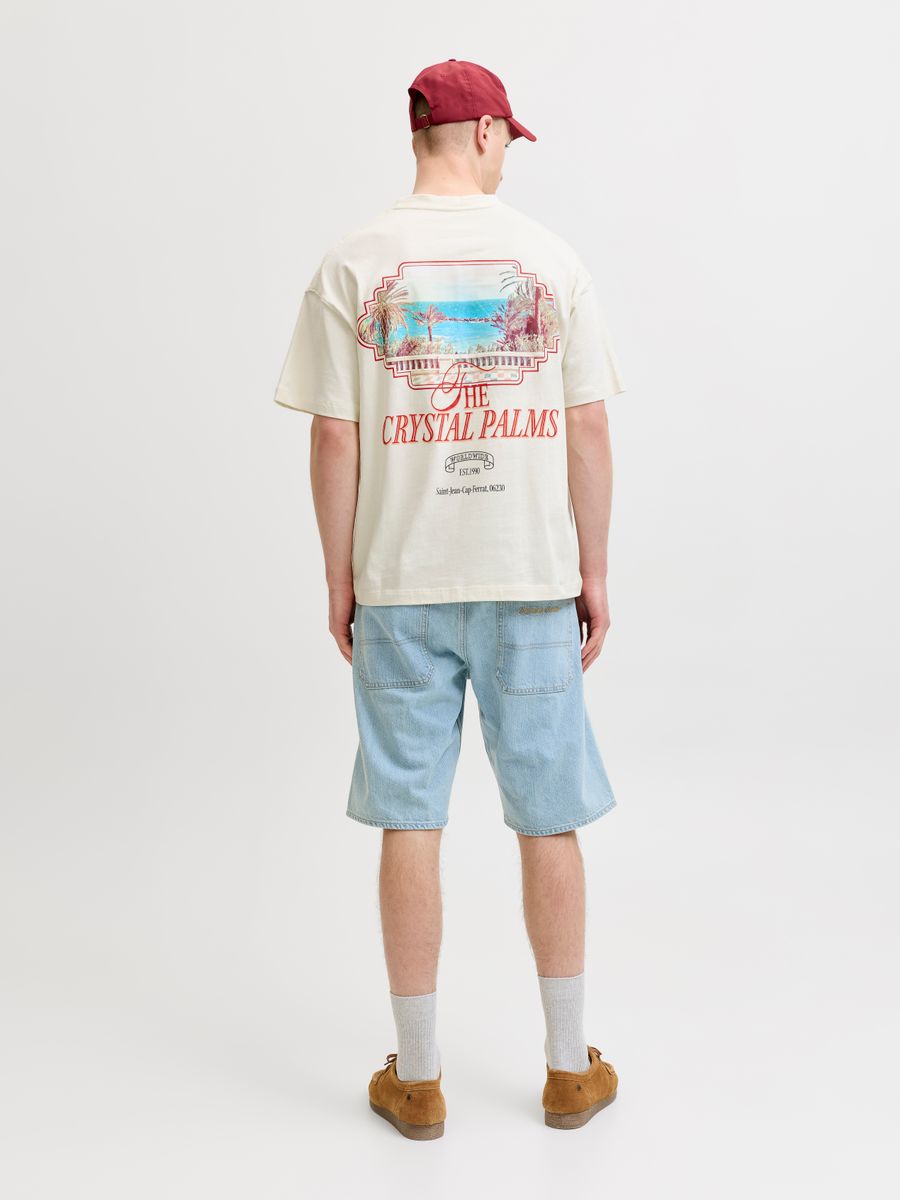 JORSANREMO BACK TEE SS CREW NECK SN