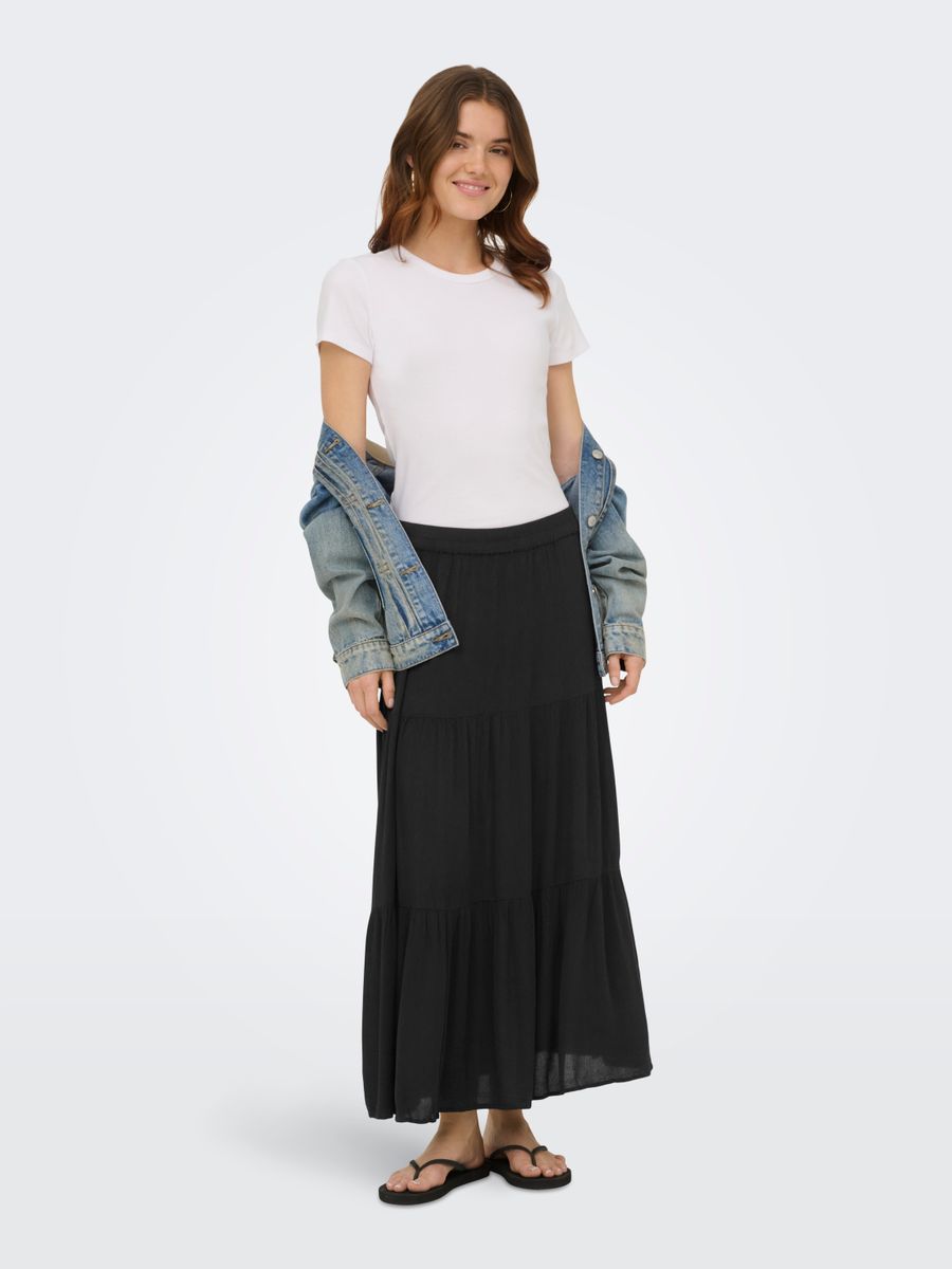 ONLMIKKA LONG SKIRT WVN NOOS