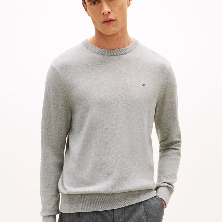 PIMA ORG CTN CASHMERE CREW NECK