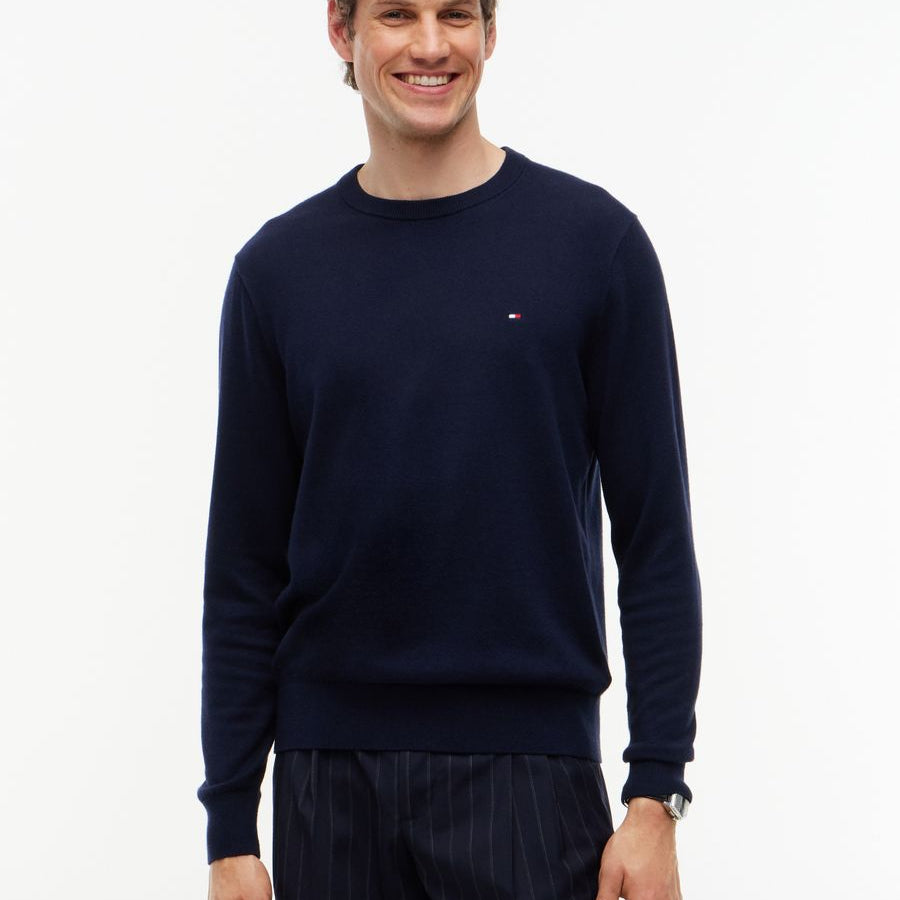 PIMA ORG CTN CASHMERE CREW NECK