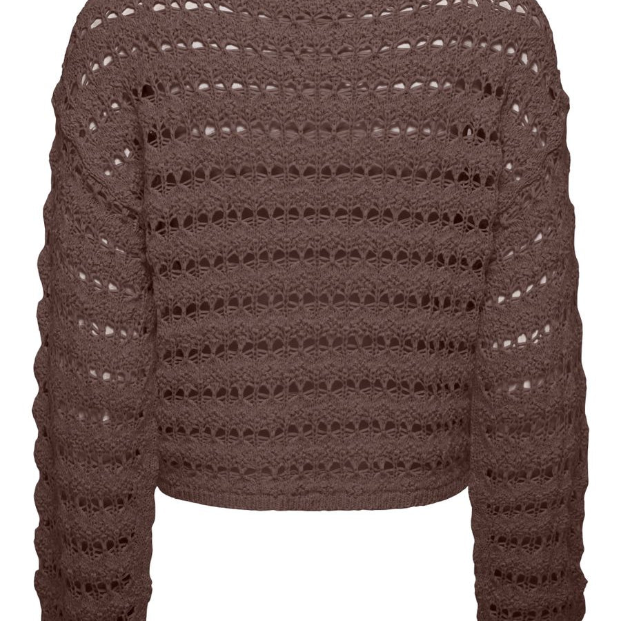 ONLGEENA LS O-NECK PATTERN LOOSE CC KNT