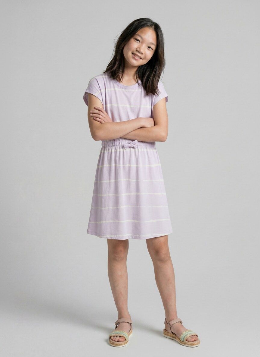 batik jersey dress
