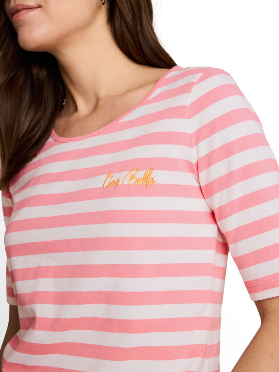 T-Shirt mit Stickerei