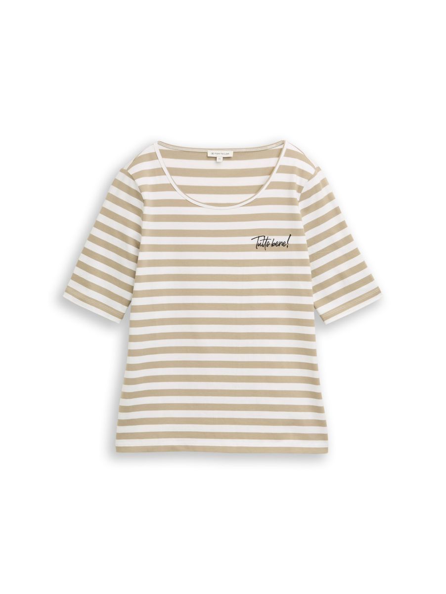 T-Shirt mit Stickerei