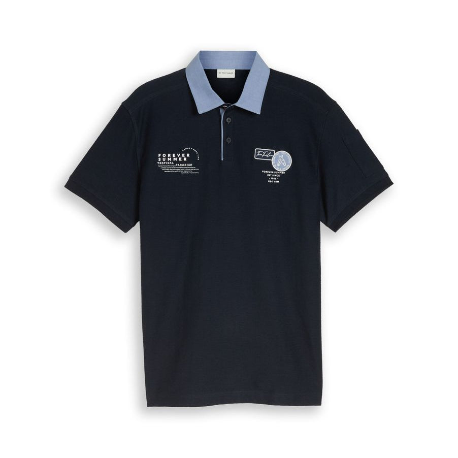 Poloshirt mit Ärmeltasche