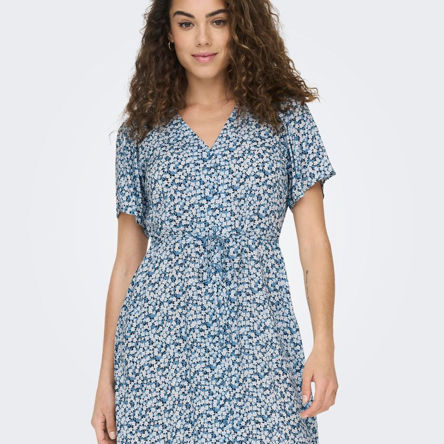 ONLEVIDA S/S SHORT DRESS WVN NOOS