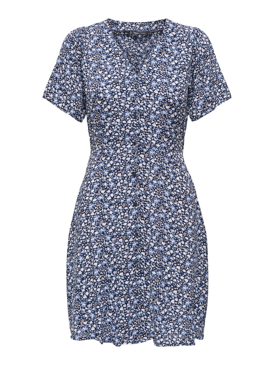 ONLEVIDA S/S SHORT DRESS WVN NOOS