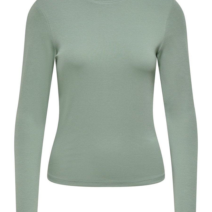 ONLRILEY O-NECK L/S TOP JRS NOOS