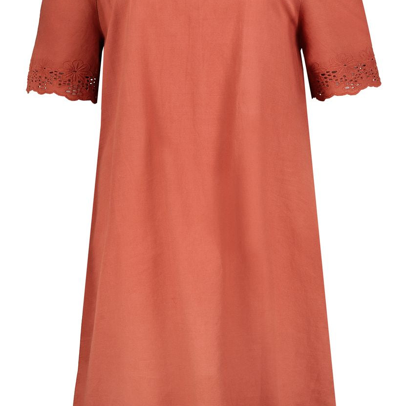Damen, Kleid kurzarm