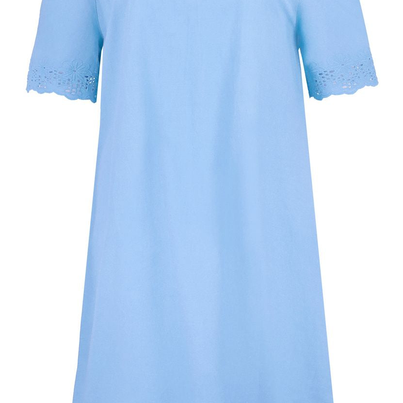 Damen, Kleid kurzarm