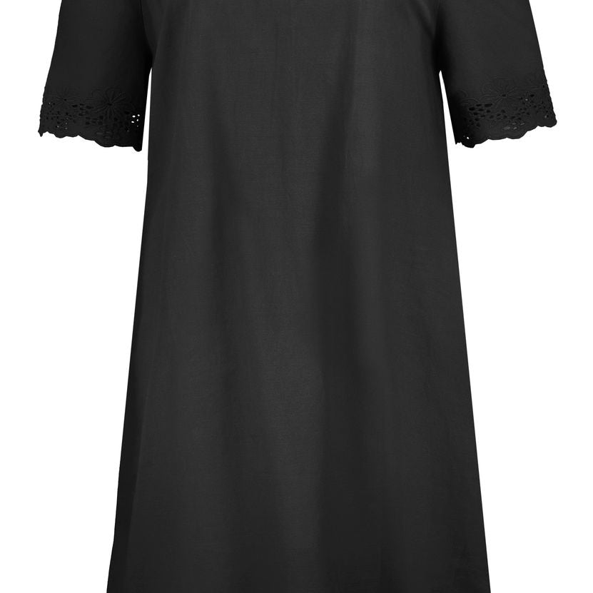 Damen, Kleid kurzarm
