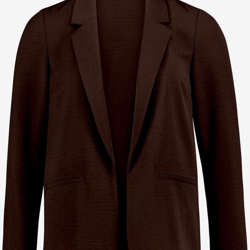 Longblazer mit Paspeltaschen