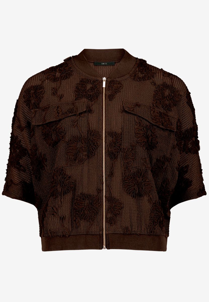 Blouson mit Fledermausärmeln