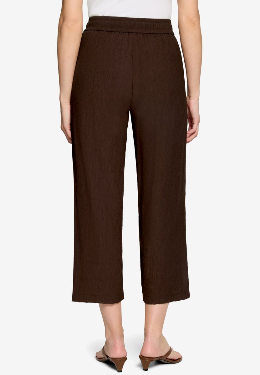 Stoffhose 7/8 mit Bindedetail