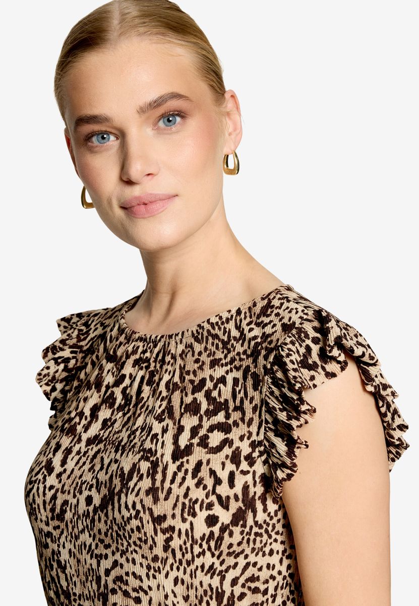 Minikleid mit Leoprint