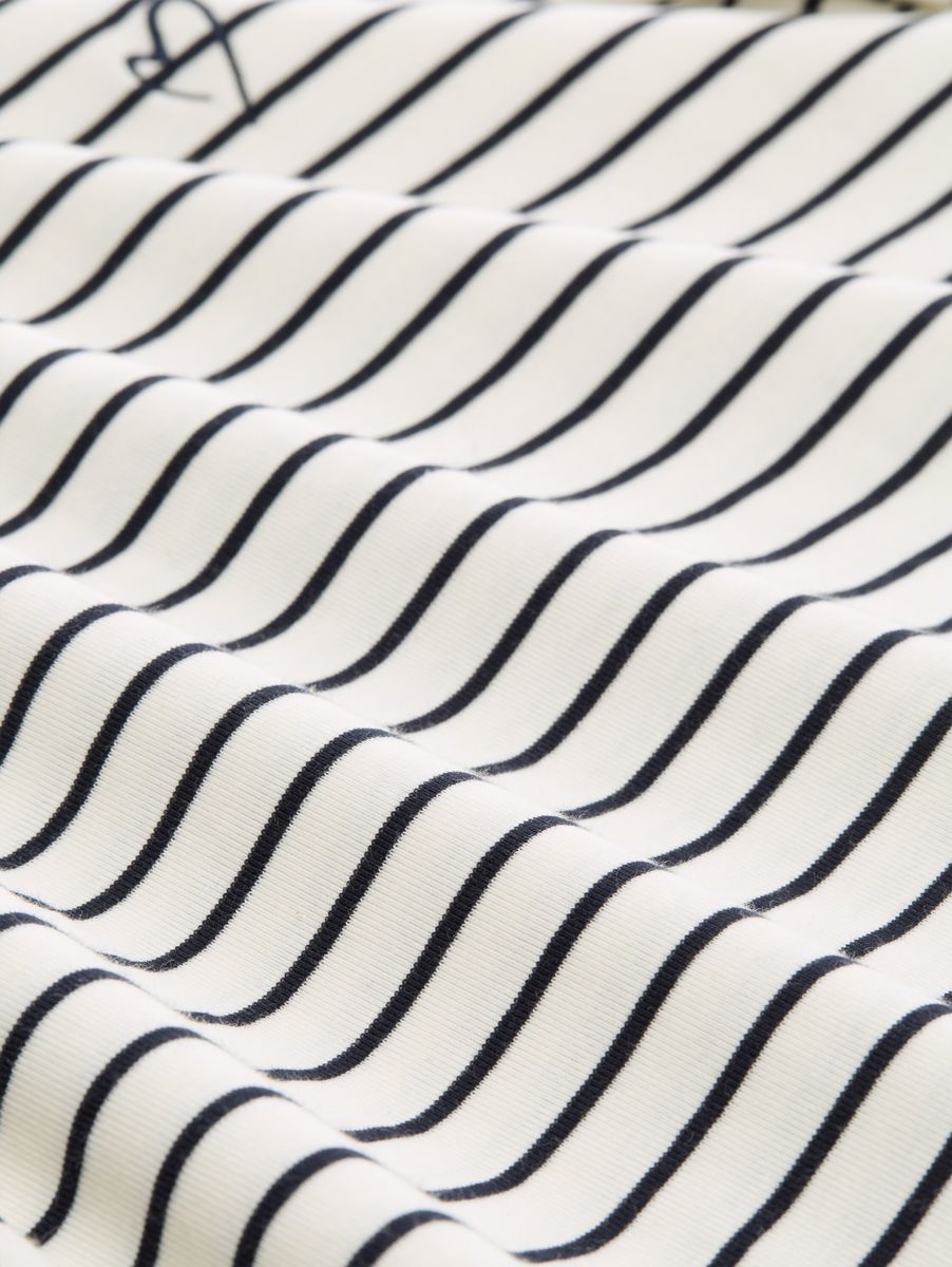 Langarmshirt mit Streifenmuster