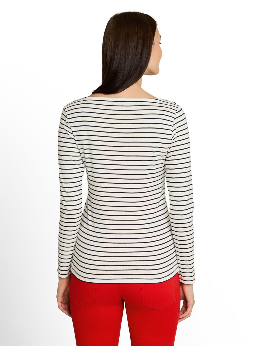 Langarmshirt mit Streifenmuster
