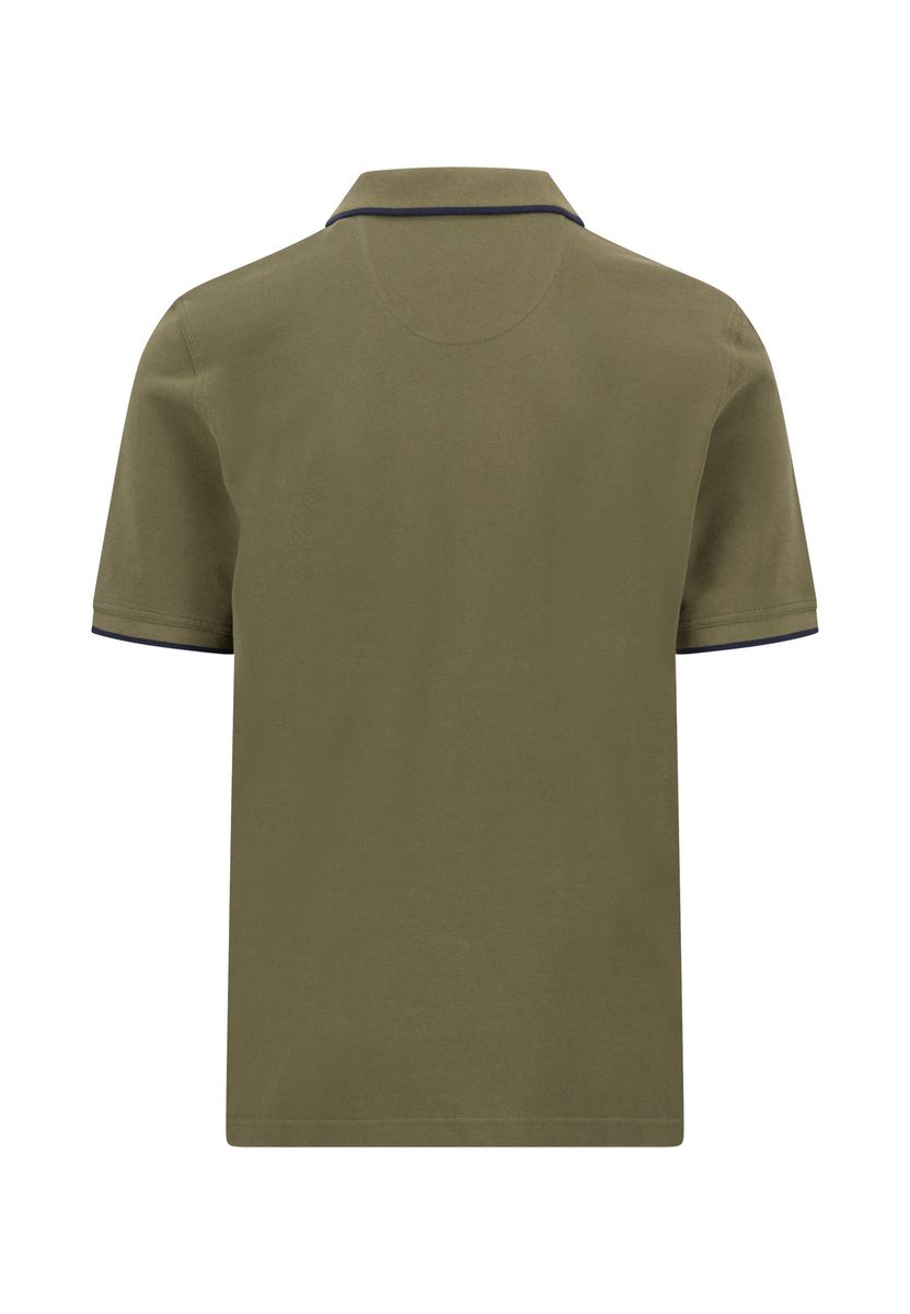 Polo, 2 ply, solid pique tipping