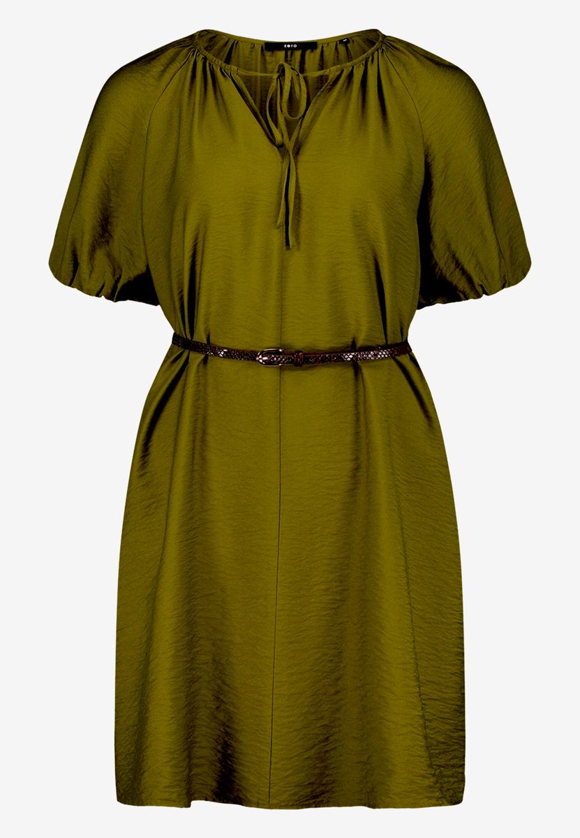 Minikleid mit Flechtgürtel