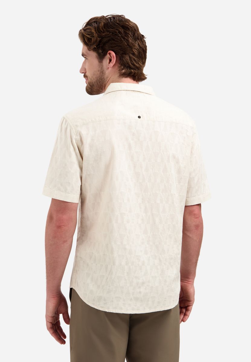 Shirt Short Sleeve Jacquard