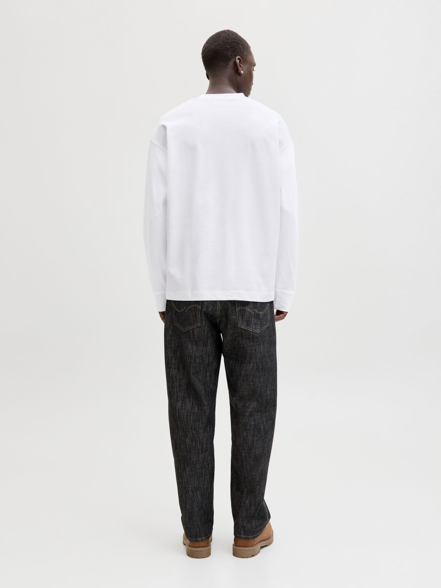 JJEBARRON TEE LS O-NECK SN