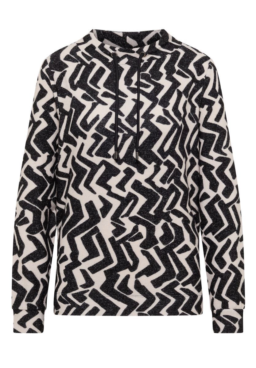 Cosy Shirt mit Grafikmuster