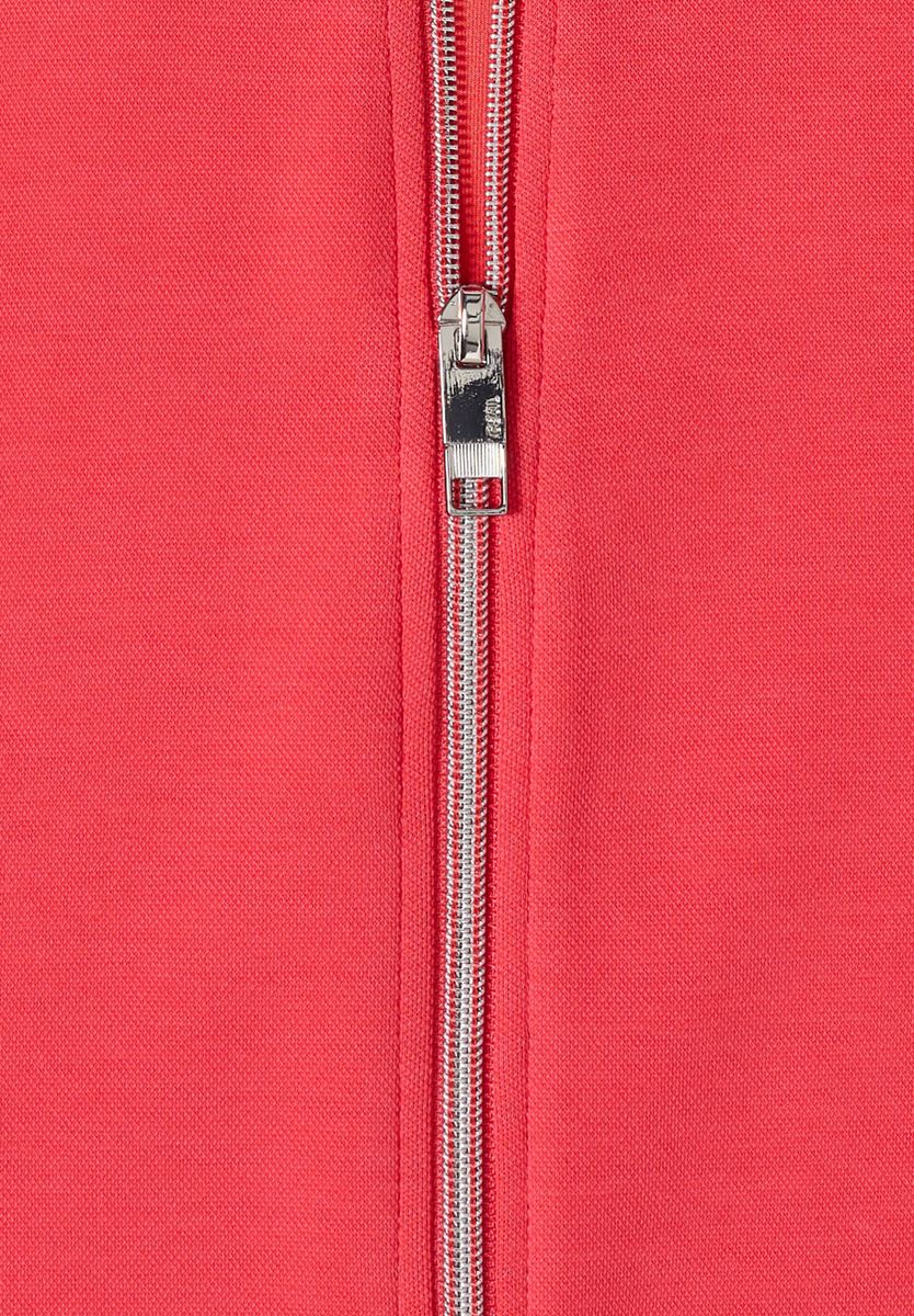 Kapuzenjacke mit seitlichen Tunnelzügen