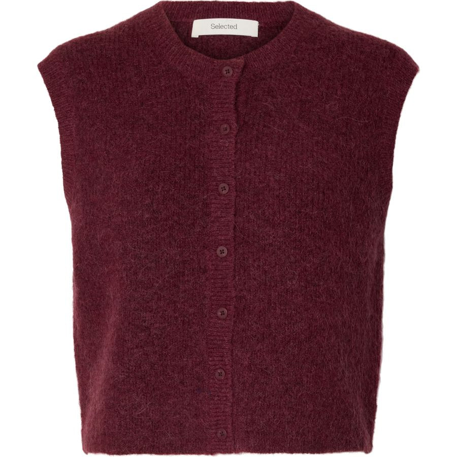 SLWLULU SL BUTTON O-NECK VEST NOOS