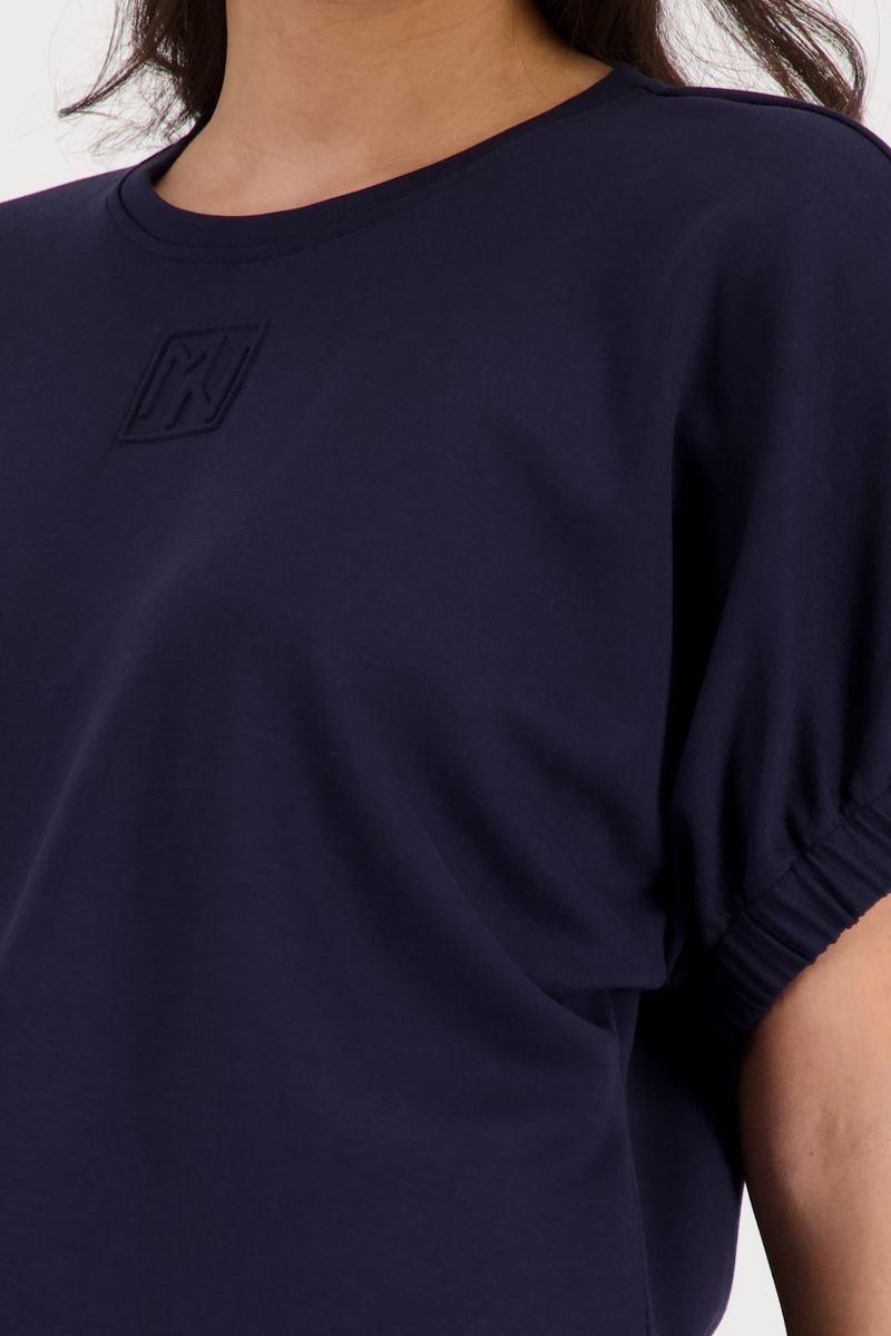 Sweatshirt mit Präge-Emblem