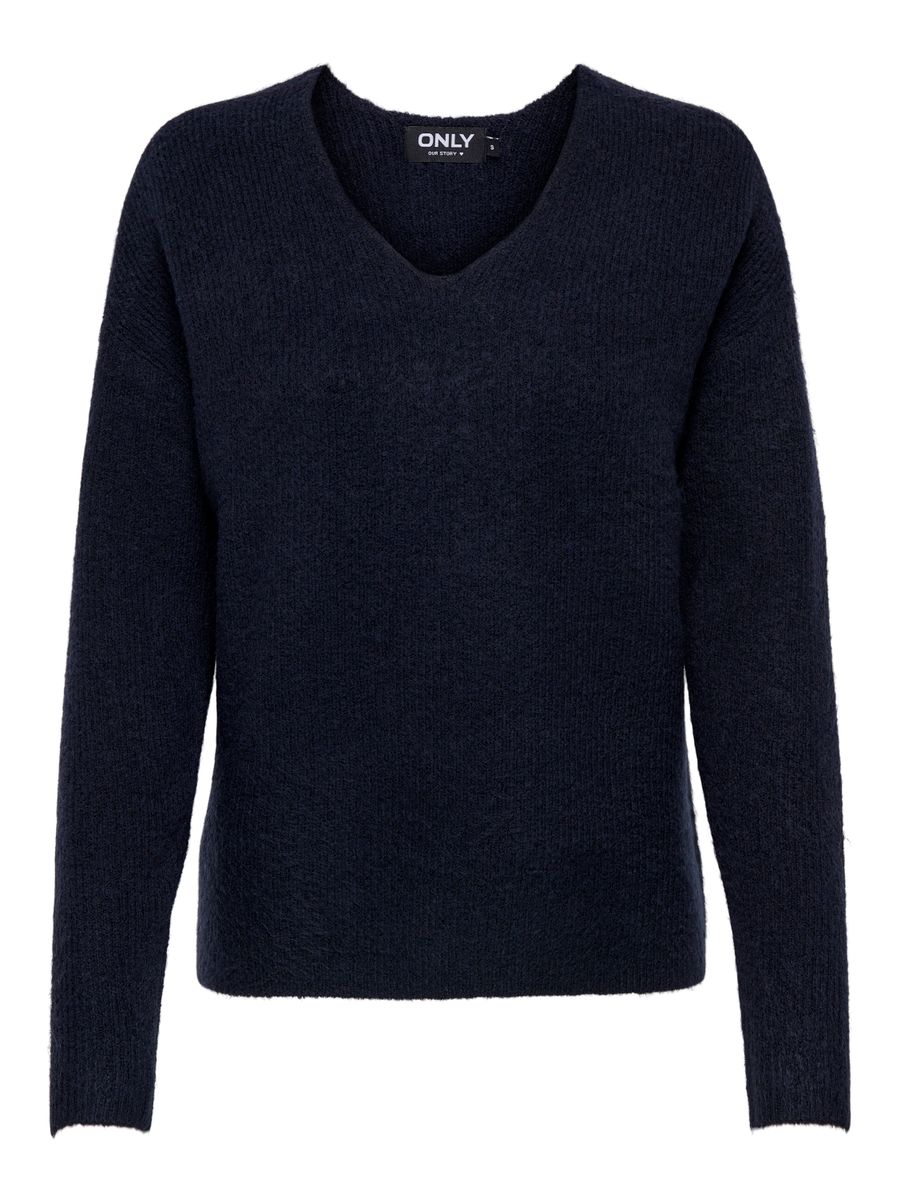 ONLCAMILLA V-NECK L/S PULLOVER KNT NOOS