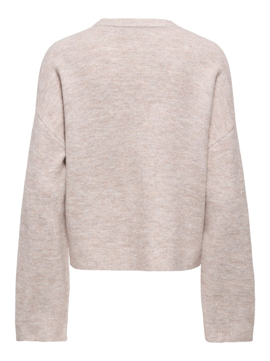 ONLSIMONI L/S O-NECK PULLOVER KNT N