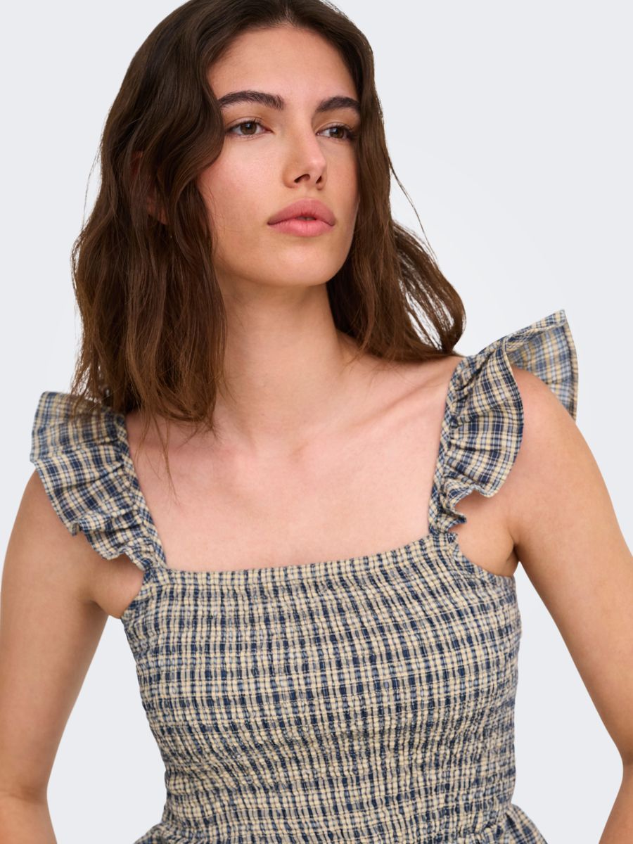 JDYHOLLY S/L SMOCK TOP WVN EXP