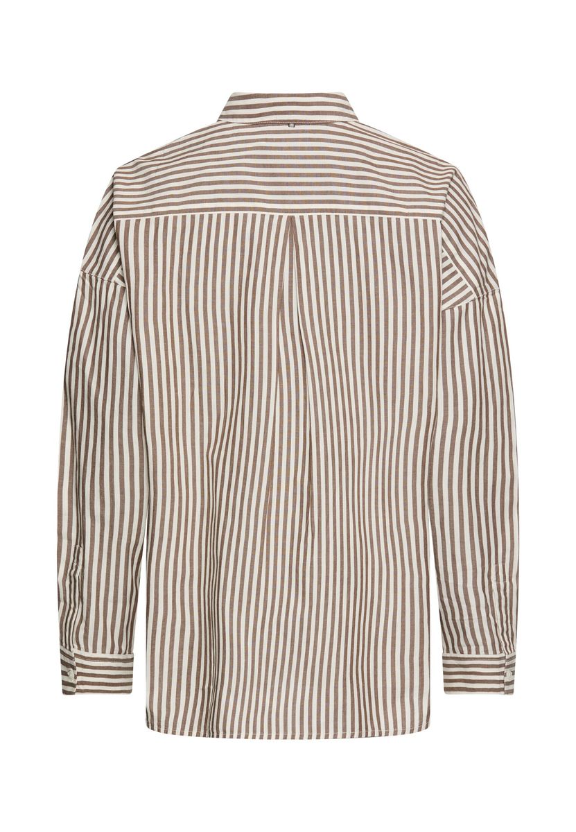 Baumwollbluse mit Knopfleiste