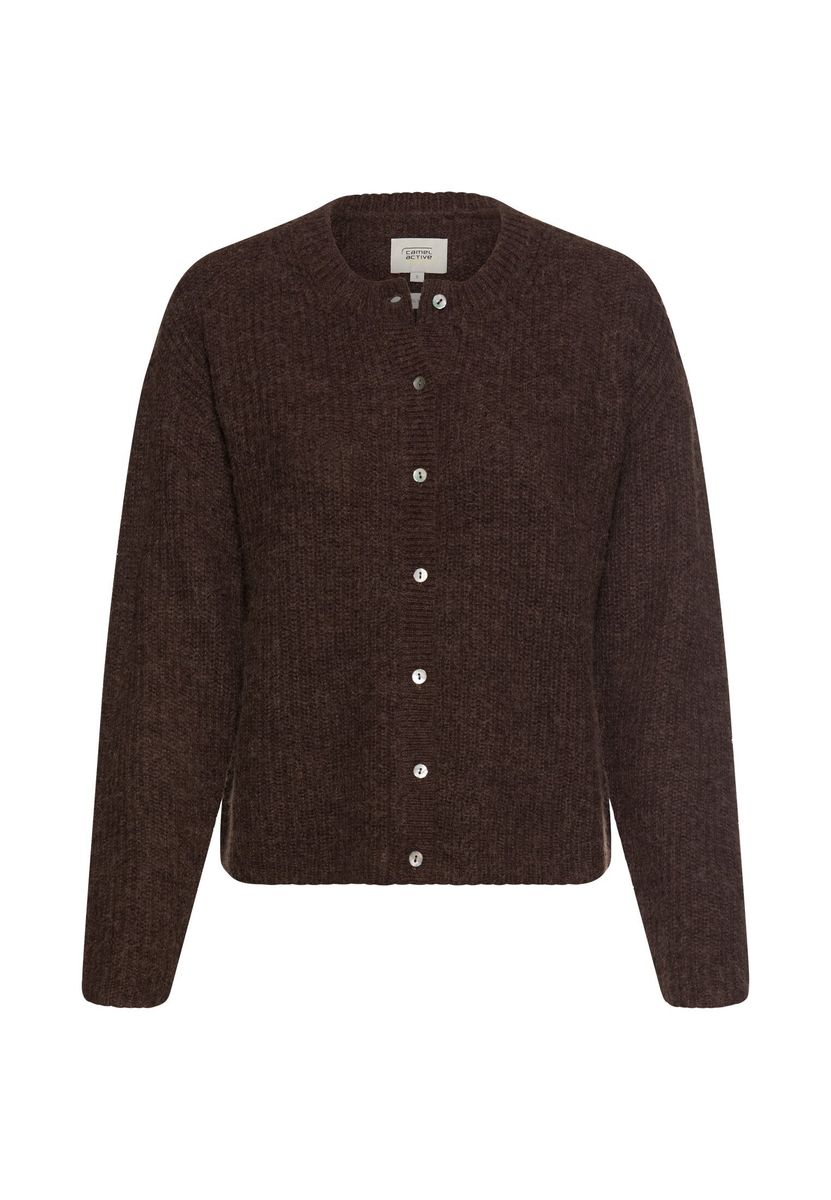 Strickjacke mit gerader Passform